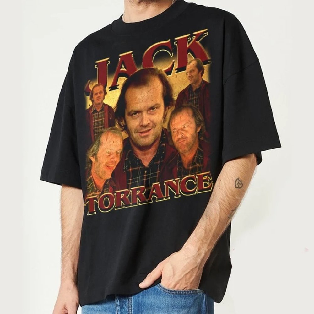 Jack Torrance The Shinning 90s Graphic Print T-shirt